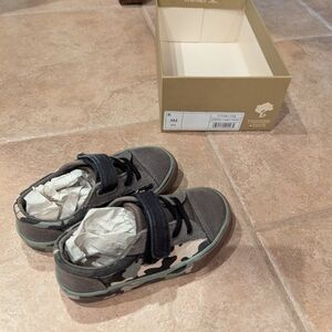 Tucker + Tate Gray and Black Camouflage Sneakers